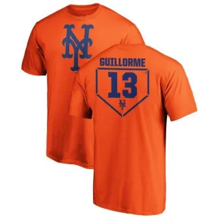 Luis Guillorme New York Mets Men's Black Roster Name & Number T-Shirt 